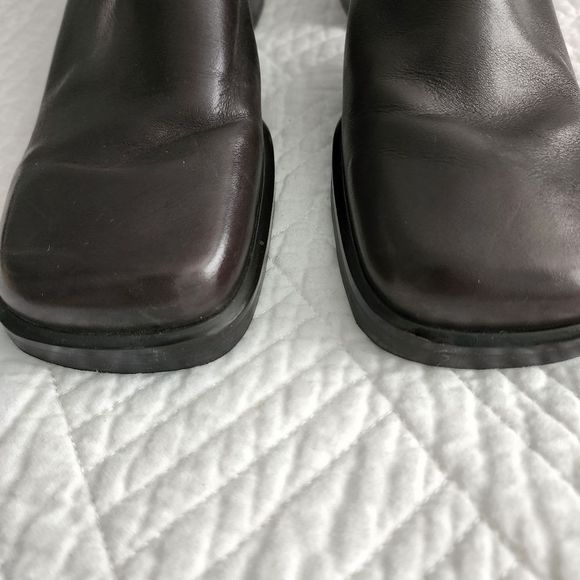 Bandolino 90s y2k leather vintage mules - Picture 6 of 10